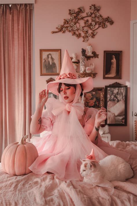 Popular pink witch hat
